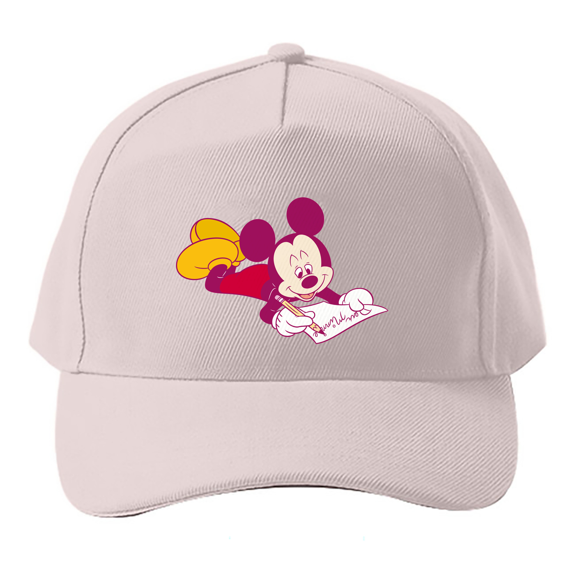 （画像用） ミッキーマウス Mickey Mouse ベースボールキャップ 綿100％ 男女兼用 帽子 スポーツ